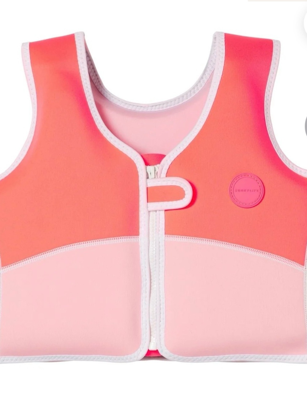 SUNNY life swim vest in melody mermaid pink 3-6YR